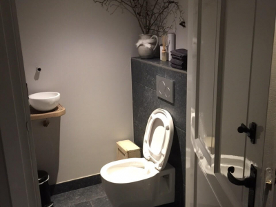 Tegelwerk toilet